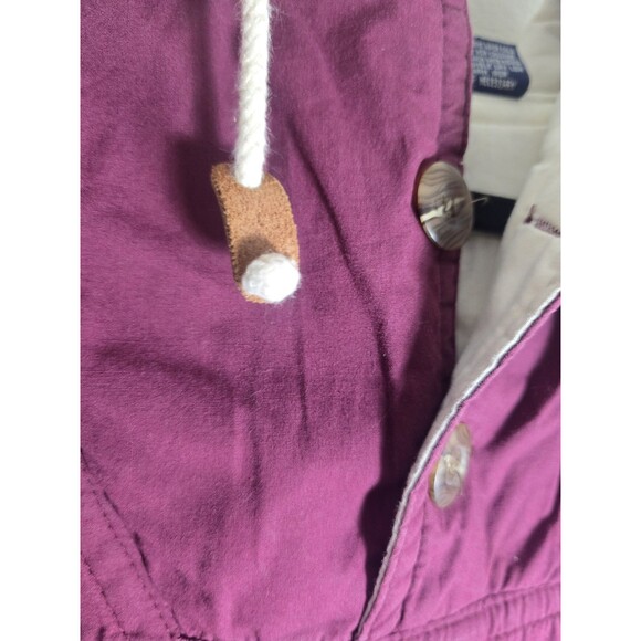 Vintage GAP Men’s Anorak Pullover Jacket L  Cotton Cream Lined... - Picture 11 of 11